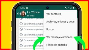 Aplicaciones para leer mensajes borrados de WhatsApp