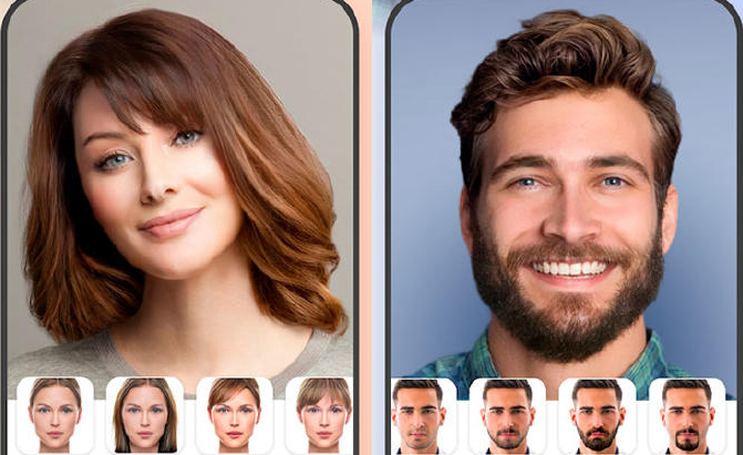 Mejores app para probar estilos de cortes de cabello