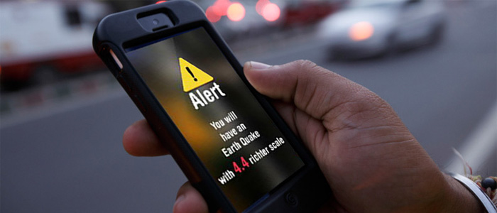 Aplicaciones para recibir alertas de terremotos en tiempo real