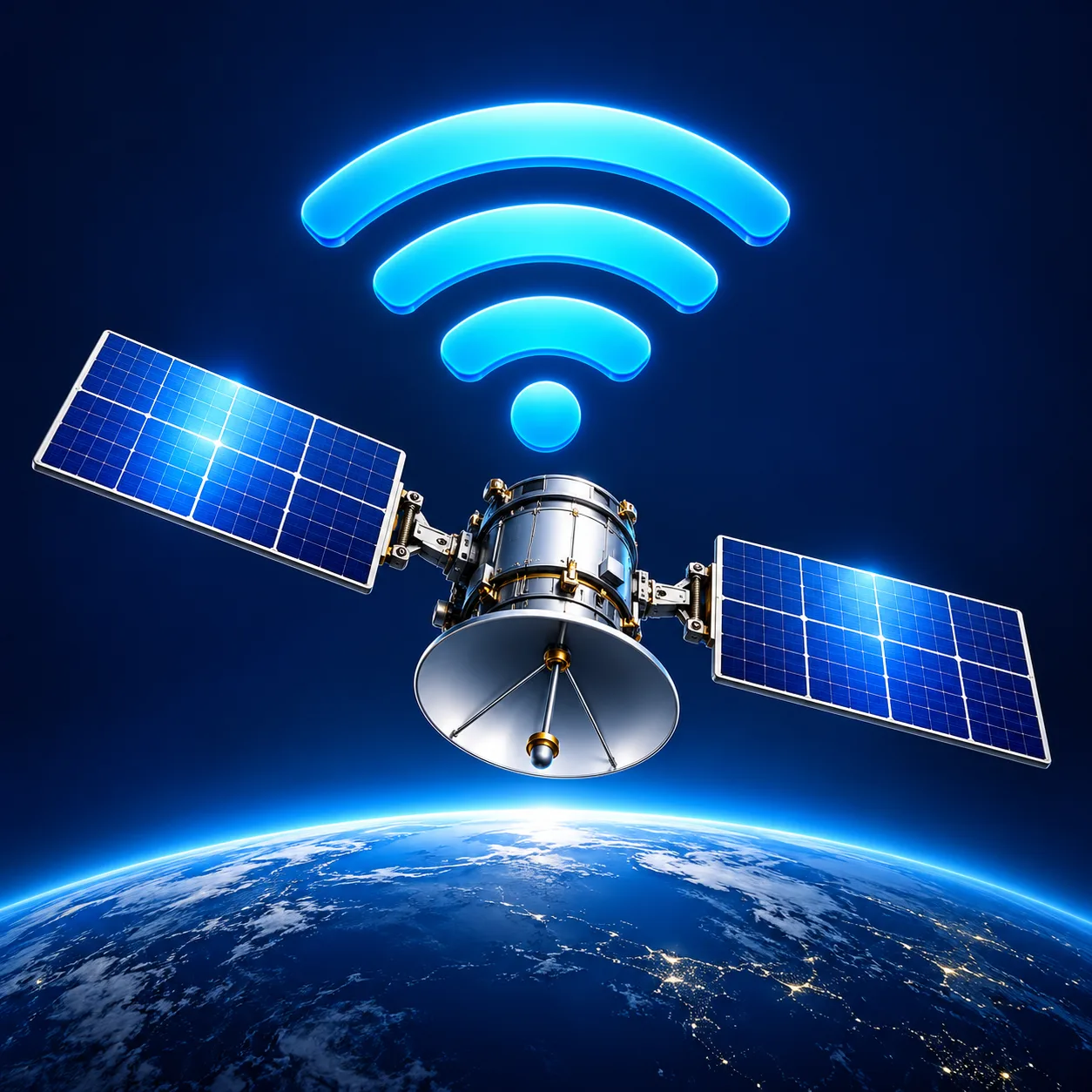 Využijte bezplatné satelitní Wi-Fi